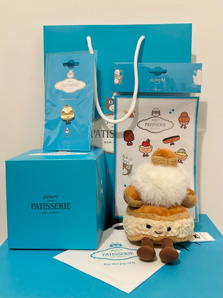 Jellycat Amuseables Mirielle St. Honoré Set Paris Exclusive