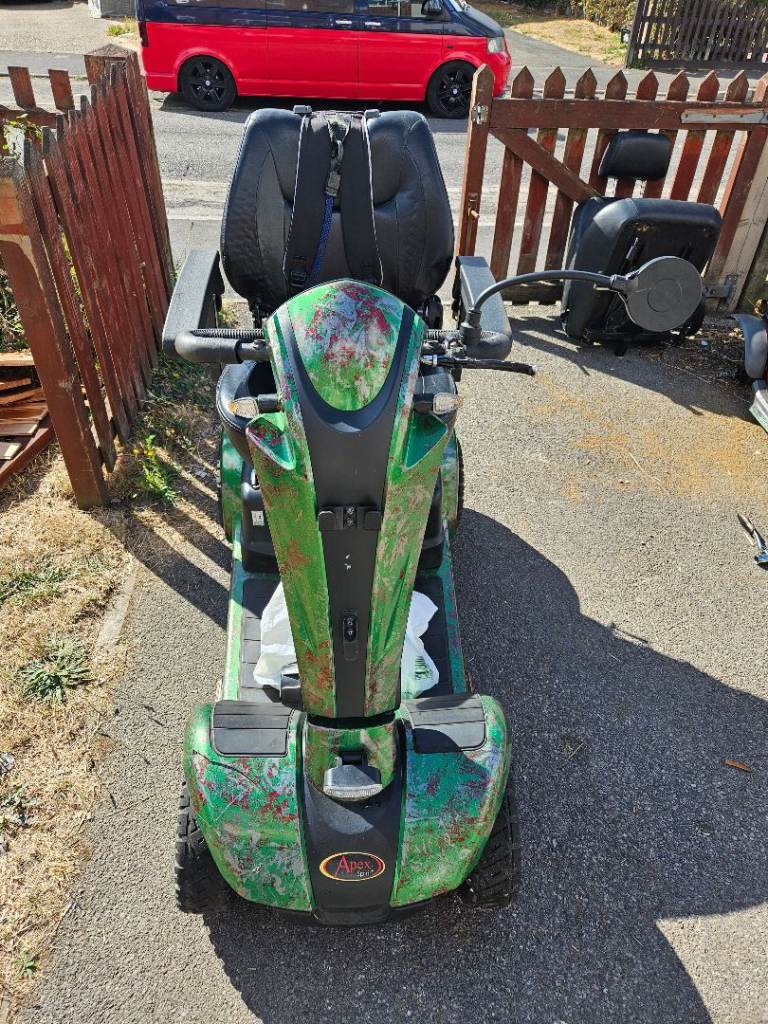 Green Mobility Scooter - Fair Condition, Ready to Go
