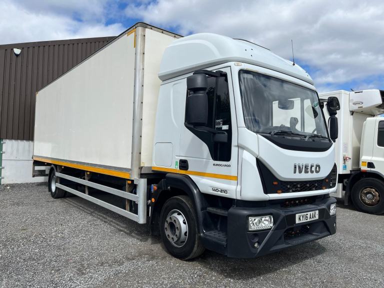 Iveco Eurocargo 140-210 14 ton box with tail lift sleeper cab