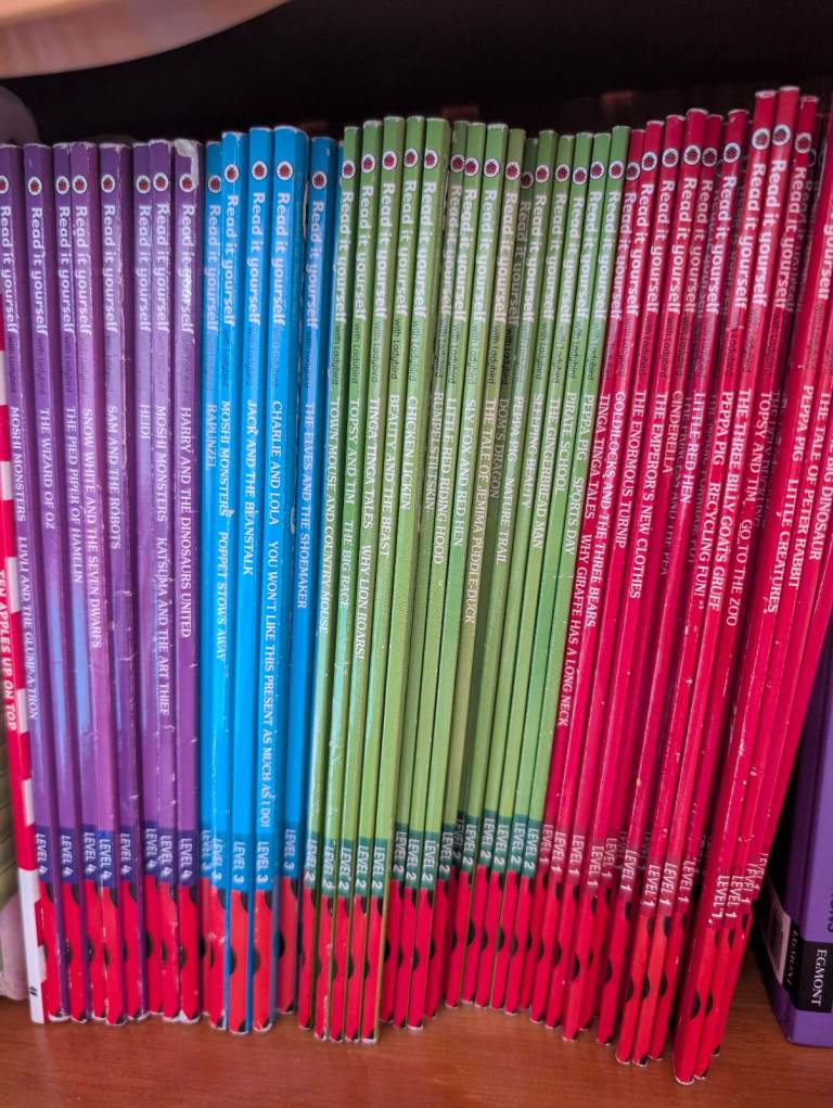 Ladybird collection books level 1 to 4