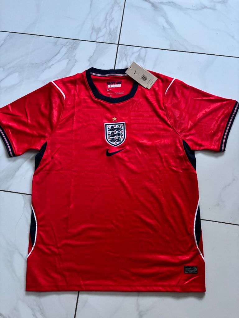 England football shirt World Cup home and away adults 