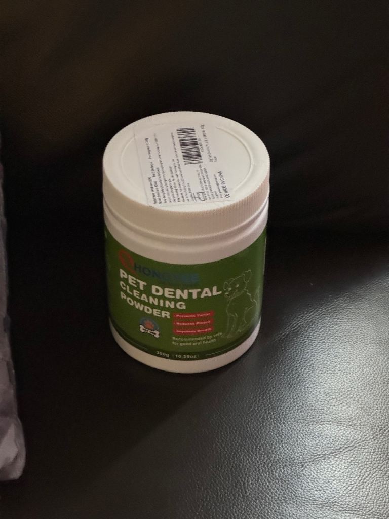 Dog whitening powder 