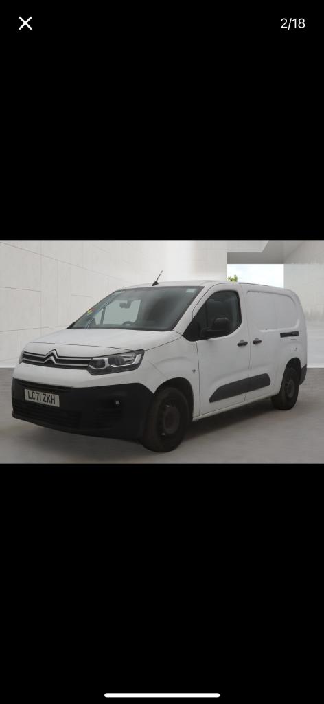 2021 Citroen Berlingo 1.5 BlueHDi 950Kg Enterprise Pro 100ps [6 Speed] PANEL VAN Diesel Manual