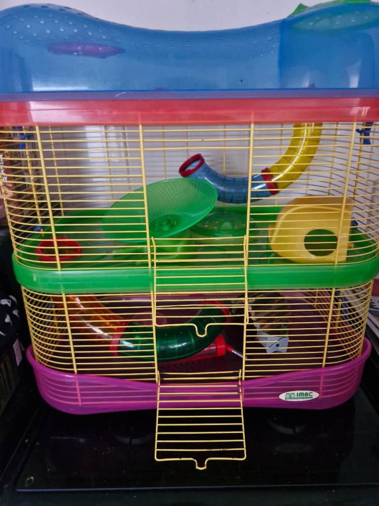 3 tier hamster cage 