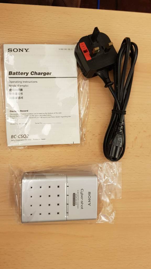 New SONY AA/AAA battery Charger
