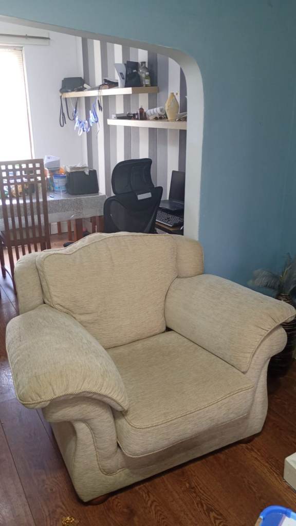 3-Seater + two 1-seaters sofas