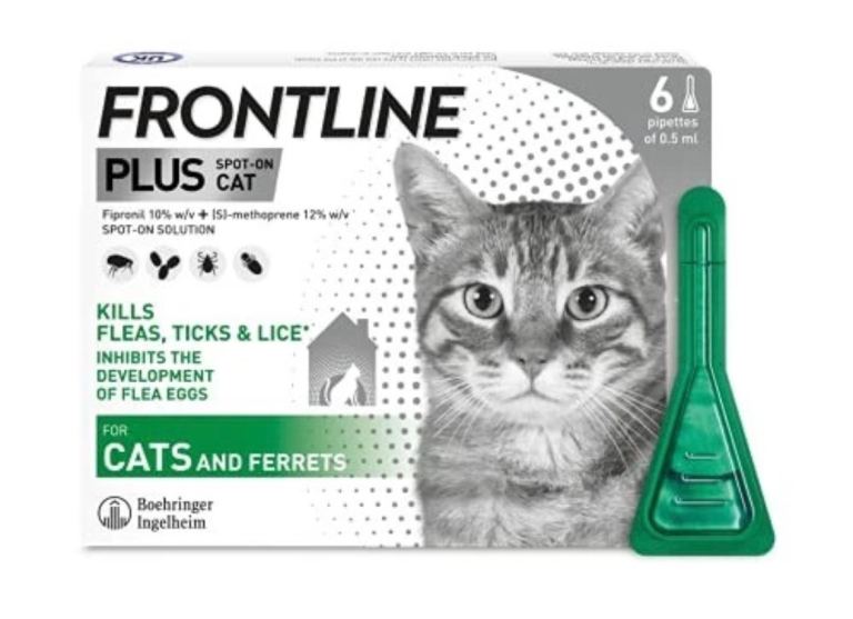 Genuine Frontline Plus for Cats — Expiry March 2026