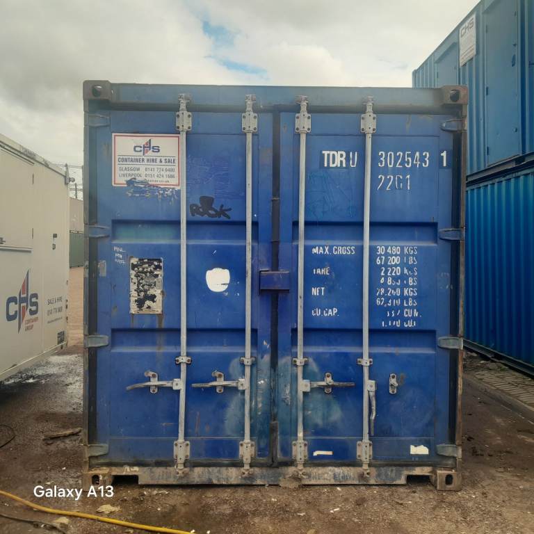 20ft Second Hand Used shipping container – TDRU 3025431