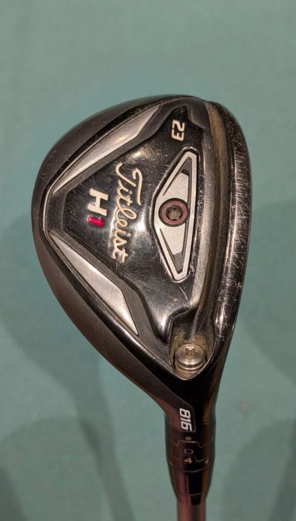 Titleist 816 H1 23 degree hybrid