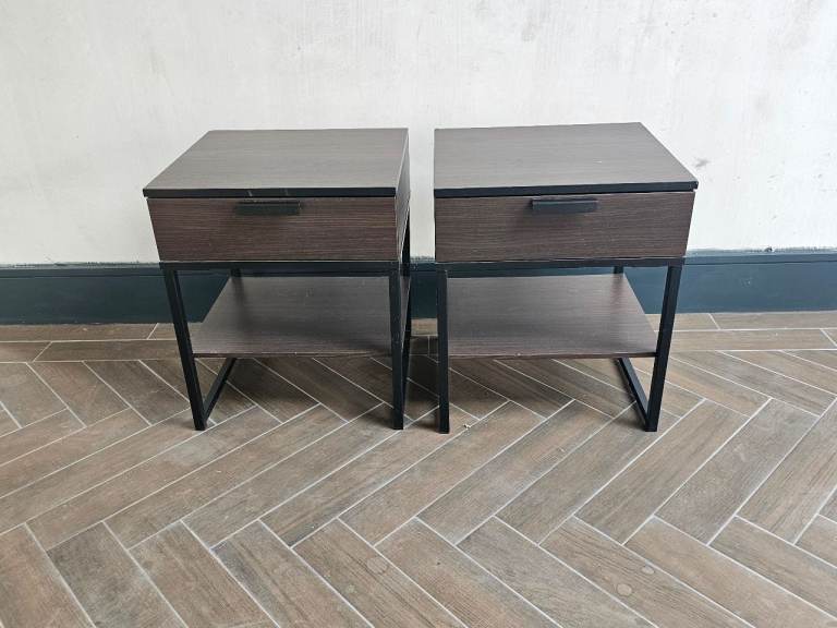 Pair of bedside tables