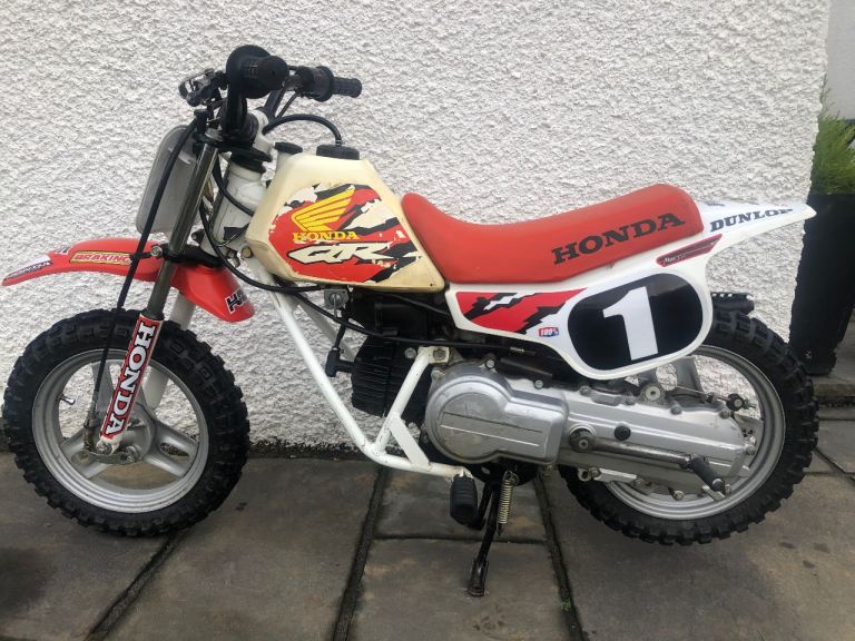 Honda QR50 1997 – Rare Classic Kids Mini Motocross Bike – Original Manual