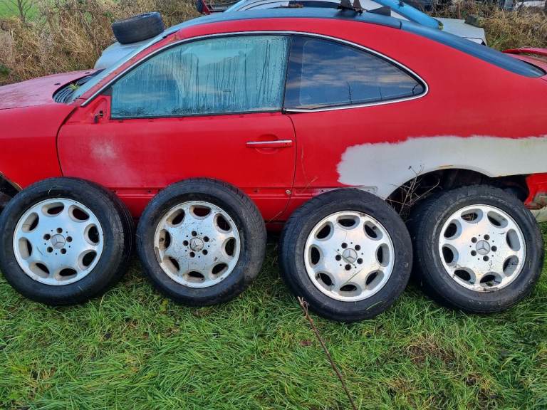 Mercedes w140 s class wheels