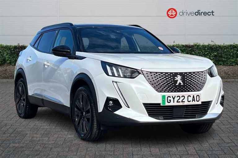 2022 Peugeot E-2008 50kWh GT Premium SUV 5dr Electric Auto (7kW Charger) (136 ps) SUV Electric Au...