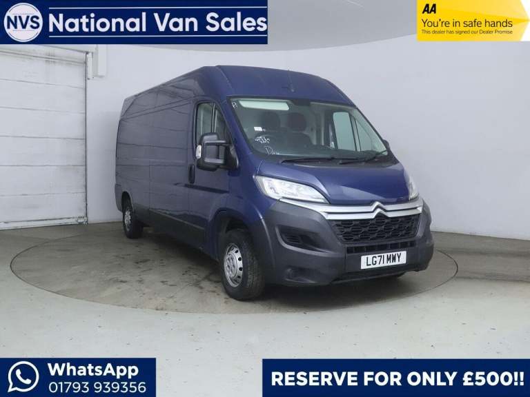 2021 Citroen Relay 2.2 BlueHDi 35 Enterprise L3 High Roof Euro 6 (s/s) 5dr PANEL VAN Diesel Manual