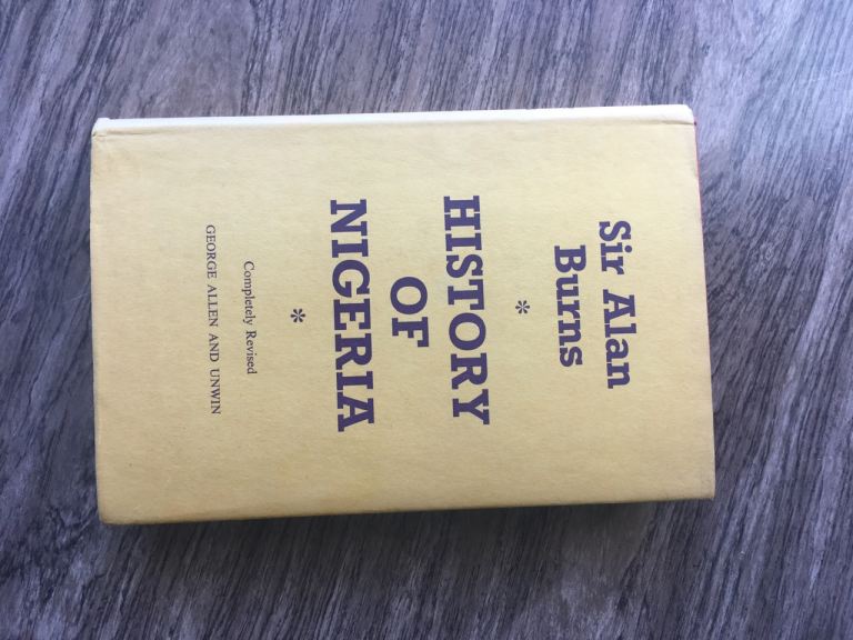 History of Nigeria Sir Alan Burns 
