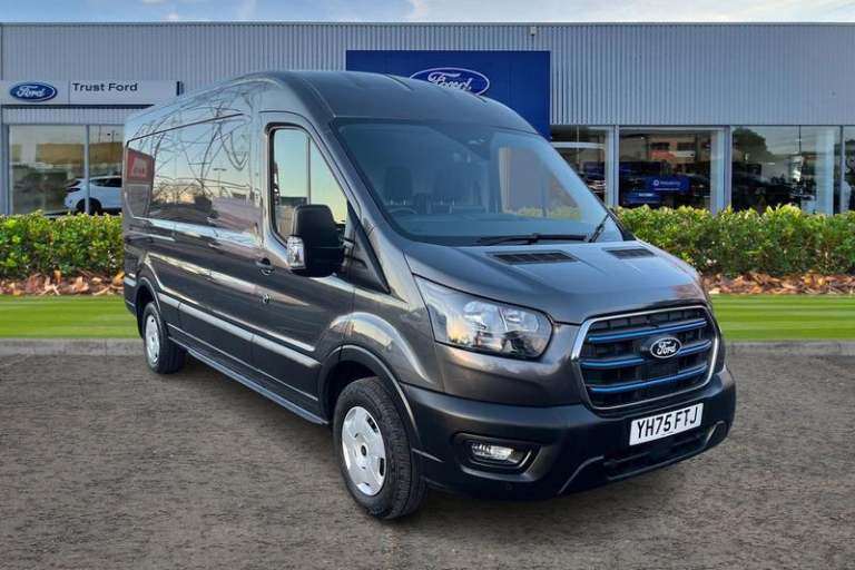 2025 Ford E-Transit 350 Trend AUTO L3 H2 LWB Medium Roof RWD  198kW 89kWh DAP Automatic Panel Van...