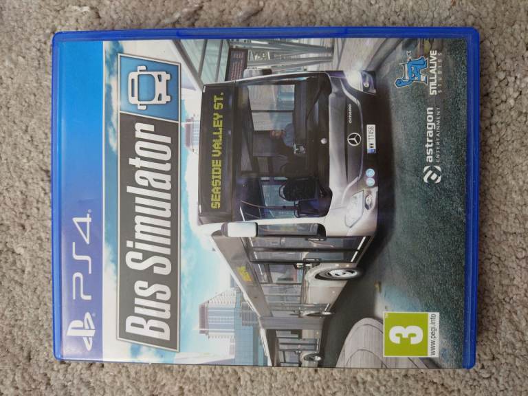 Bus Simulator PS4 Game – Good Condition