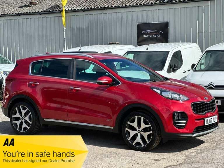 2017 Kia Sportage 1.6 T-GDi GT-Line AWD Euro 6 5dr ESTATE Petrol Manual
