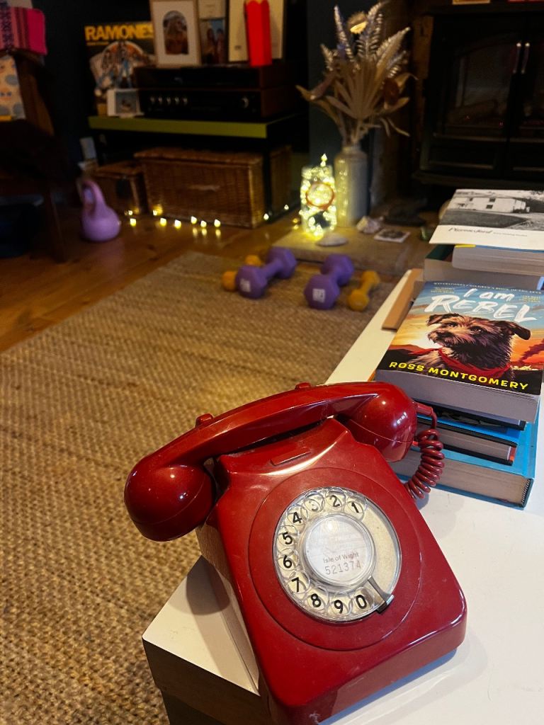 Vintage 1970’s Original Red Phone