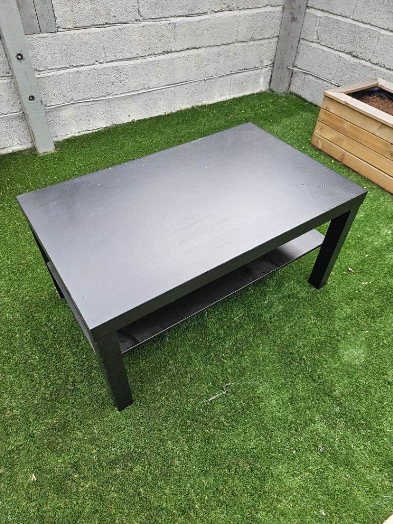Black Coffee Table – Some Wear