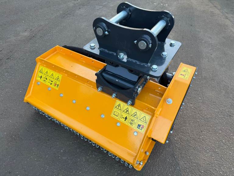 80cm RAPTOR X Hydraulic Digger Flail Mower for 1 ton - 5 ton Excavator digger - Hammer Flails