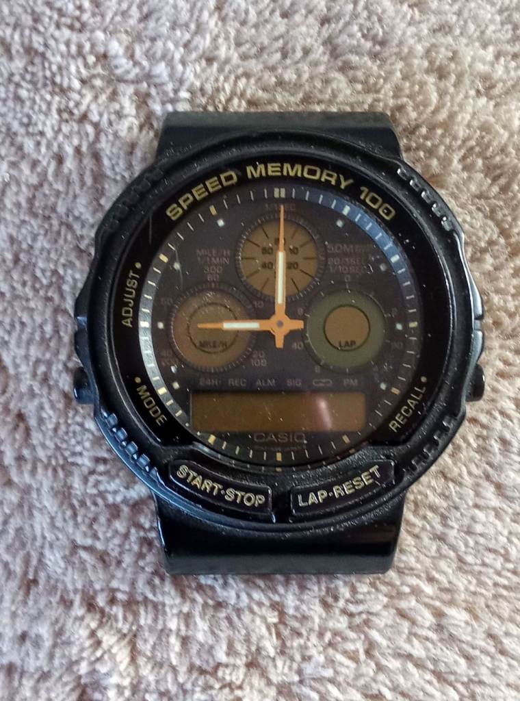 Casio vintage AW-20 watch 