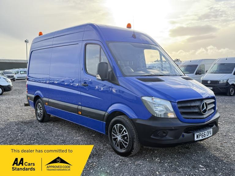 2016 Mercedes-Benz Sprinter 3.5t Van PANEL VAN DIESEL Manual