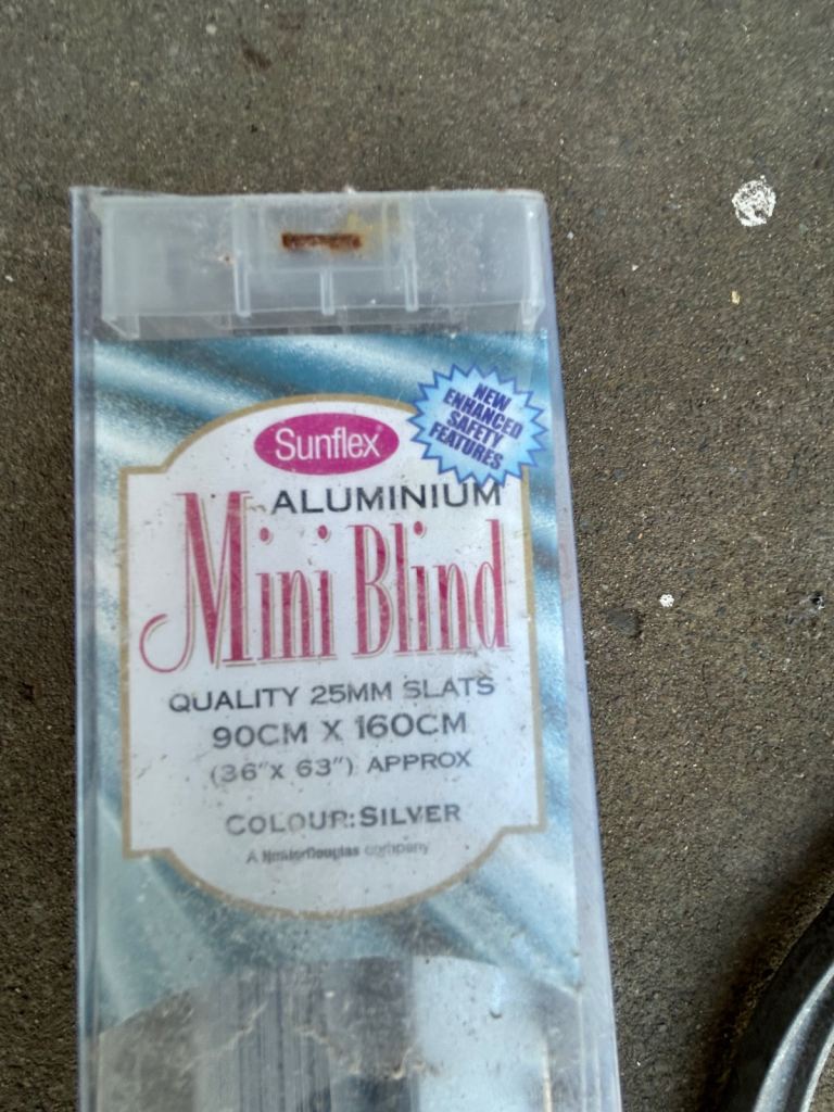 Aluminium Blind for a window - New