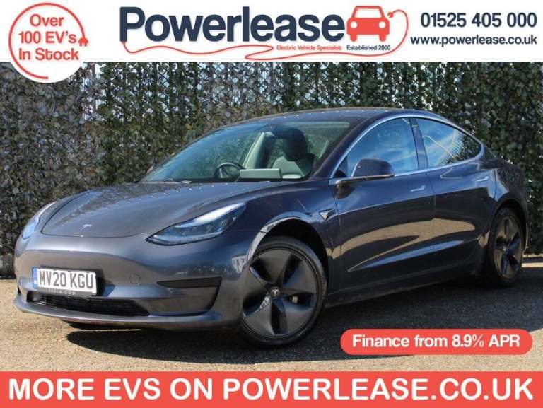 2020 Tesla Model 3 Standard Range Plus Saloon 4dr Electric Auto RWD (241 bhp) Saloon ELECTRIC Aut...