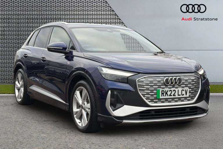 2022 Audi Q4 e-tron 150kW 40 82kWh S Line 5dr Auto SUV Electric Automatic