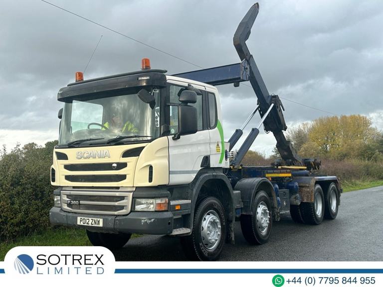 Scania P-SRS C-CLASS P360 8 X 4 Hook Loade