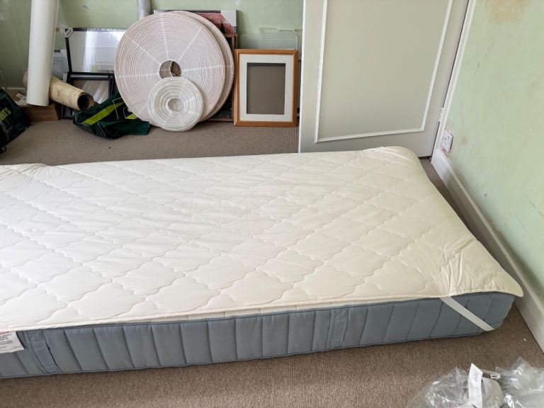 IKEA mattress and topper - light use only 