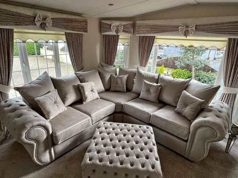 Premium Corner Sofa – Comfortable Family Seating