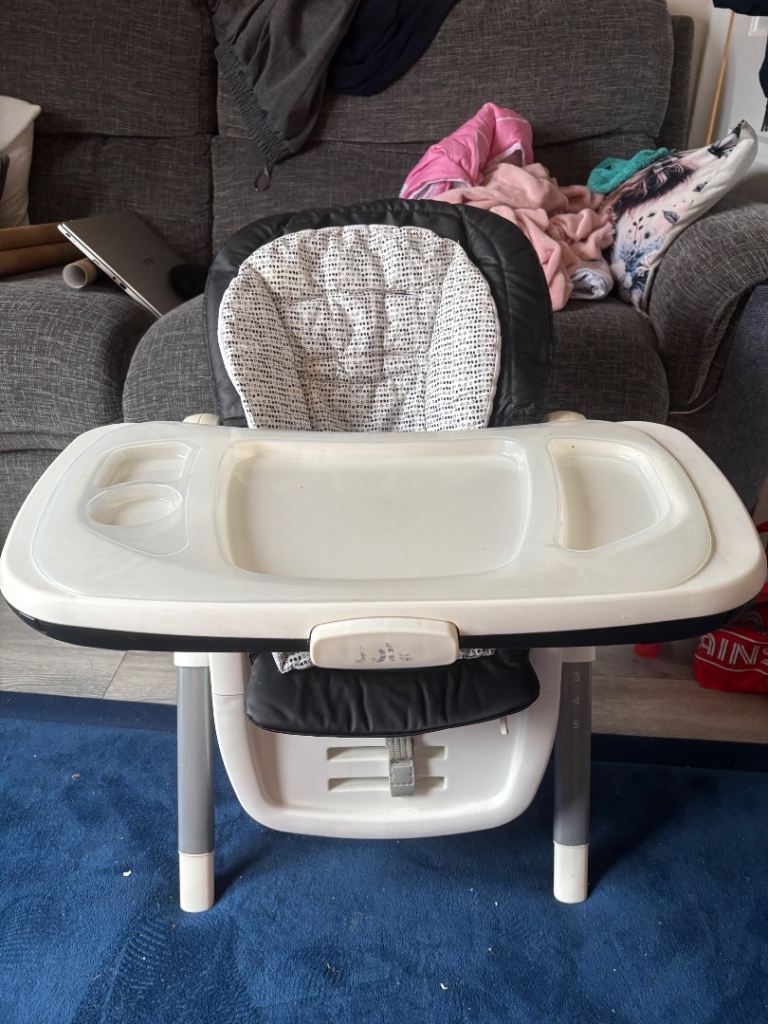 Incomplete high chair