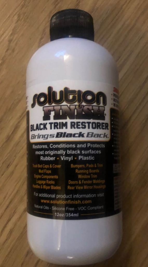 Job lot - Solution Finish Vehicle Trim Restorer - NEW 