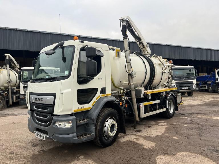 2021 DAF TRUCKS LF 260 18 TONNE WHALE COMBINATION TANKER