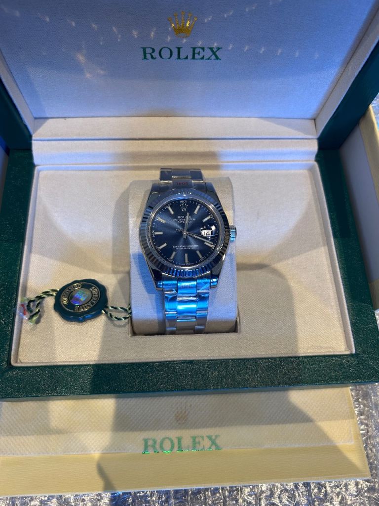 Mod Watch NH40 - Blue Baton dial 41mm