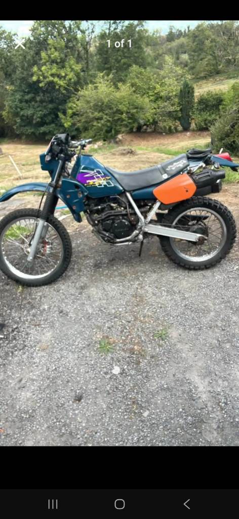 Kawasaki klr 250 barn find