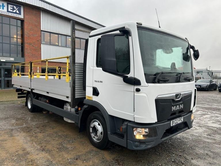 MAN TGL 8.190 7.5-TONNE DROPSIDE FLAT 2022 – BV22 FPZ