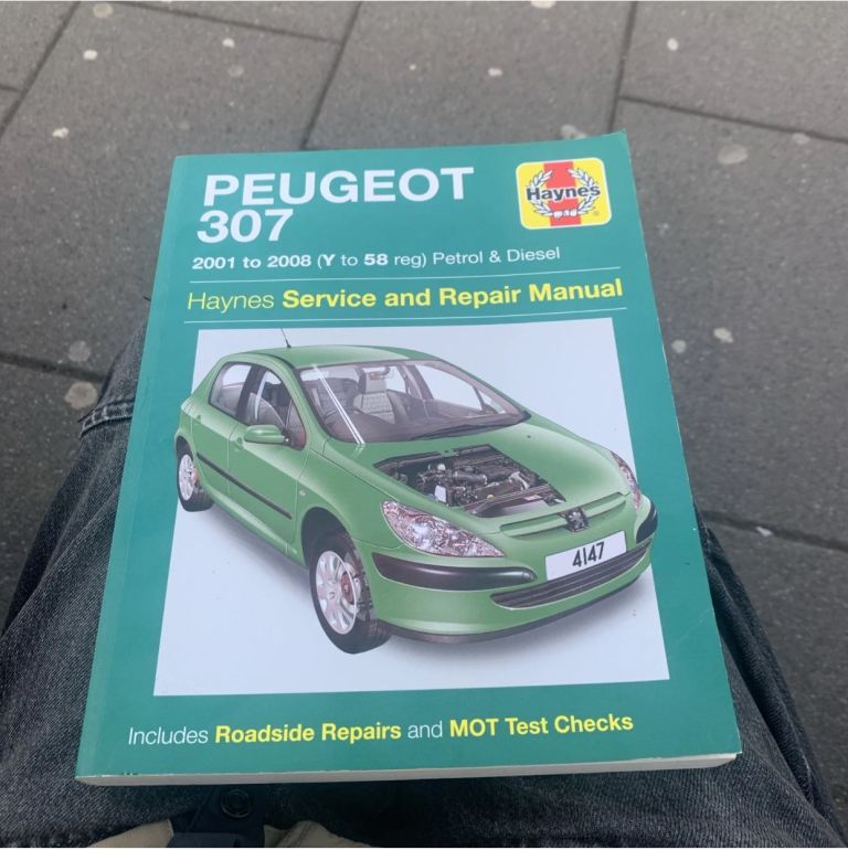Haynes Workshop Manual Peugeot 307
