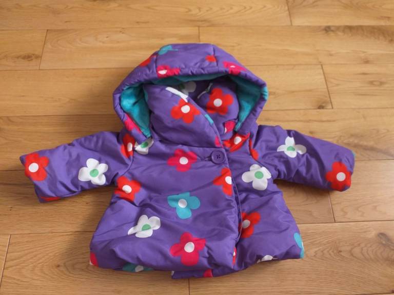 John Lewis Baby girl coat, size 3-6 months