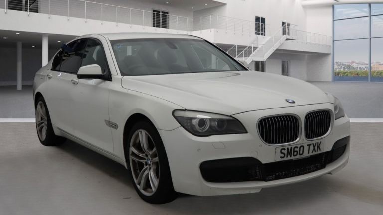 2010 BMW 7 Series 2010 60-Reg BMW 730d M Sport Auto,74,000 Miles,BIG SPEC,ALPINE WHITE! SALOON Di...