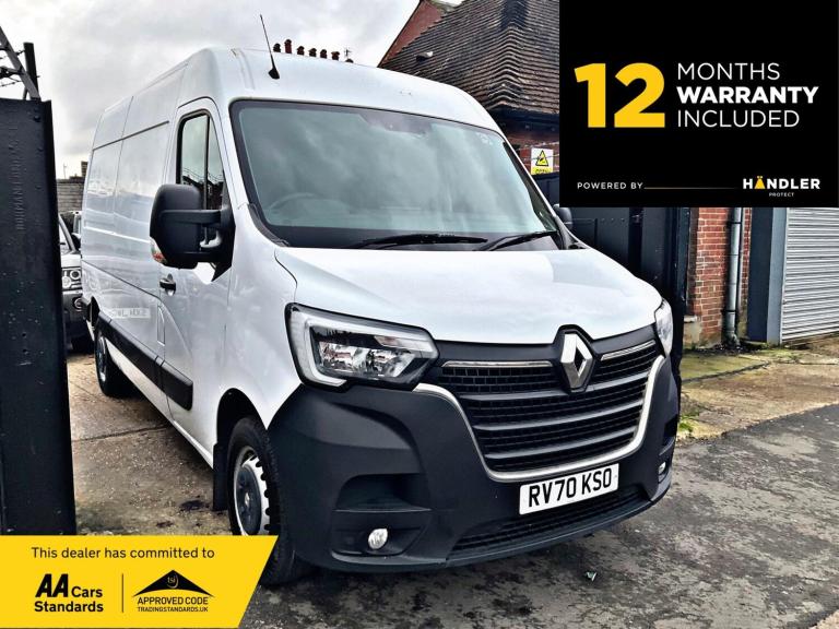 2020 Renault Master 2.3 dCi 35 Business FWD MWB Medium Roof Euro 6 4dr PANEL VAN Diesel Manual