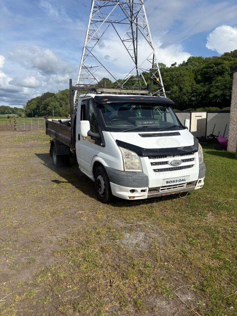 Transit tipper 2008