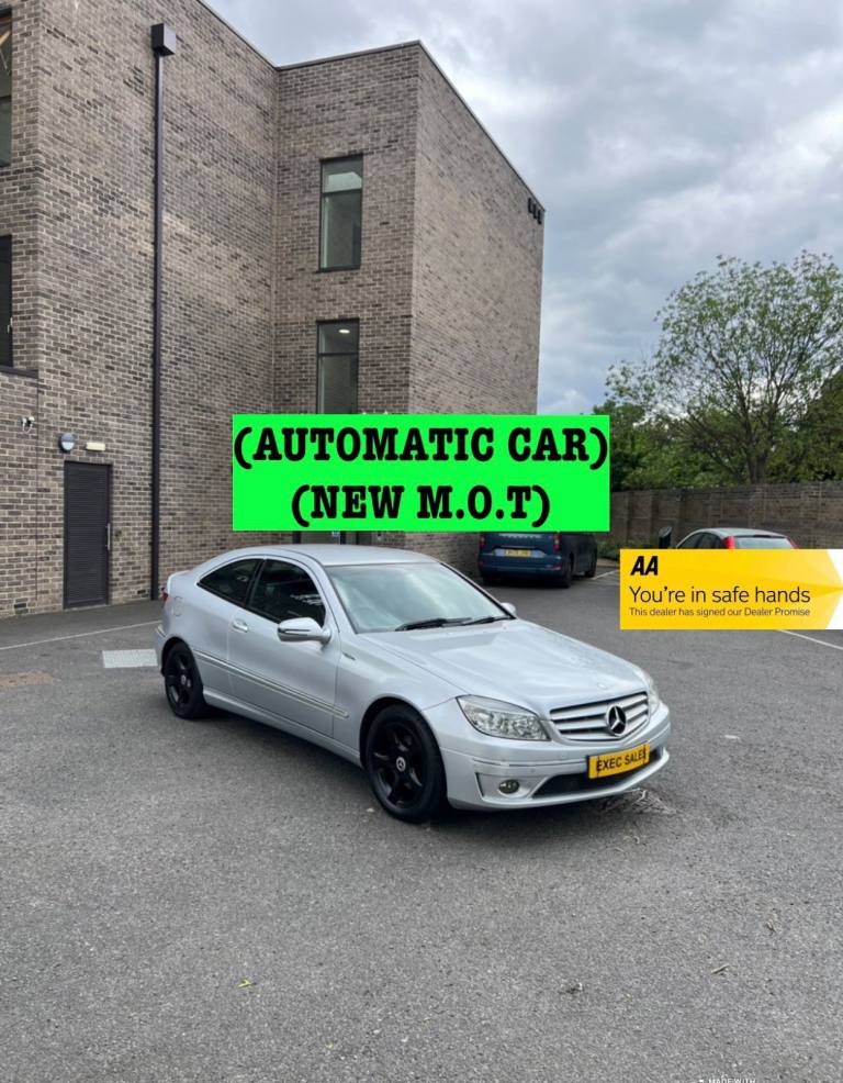 (AUTOMATIC)—2008 Mercedes-Benz CLC Class 1.8 (PETROL) Coupe—(ULEZ FREE)—(NEW M.O.T) 