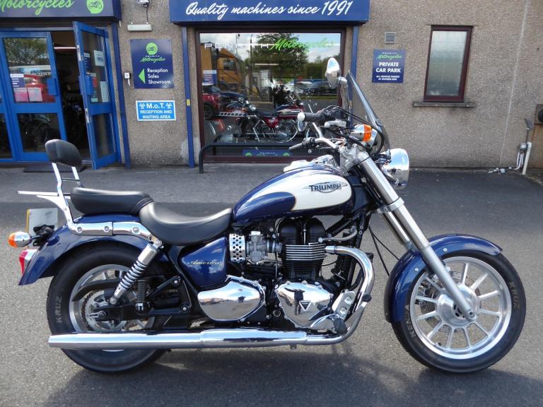 Triumph Bonneville 865 America - 2009 - 15,853 Miles at Penrith Motorcycles 