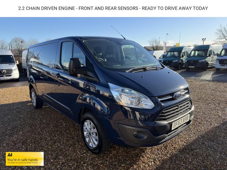 2013 Ford Transit Custom 2.2 TDCi 330 Trend Panel Van 5dr Diesel Manual L2 H1 (197 g/km, 123 bhp)...