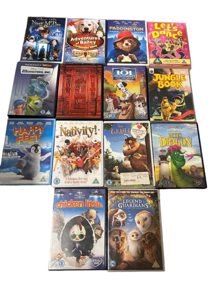 DVD BUNDLE FILMS x14 Kids Family Childrens Movies For Rainy Sofa Days DVDs VGC