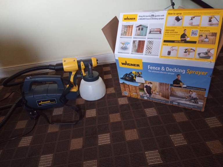 Wagner Fence and Decking Paint Sprayer 