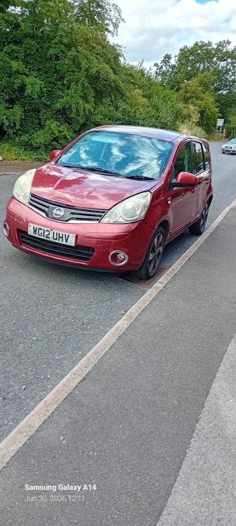 NISSAN NOTE 2012 AUTOMATIC 1.6 PETROL FOR SALE 